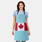 Tablier Fête de la fête du Canada (Porté)