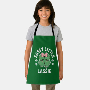 Tablier Fête de la Saint-Patrick Petite Fille Sassy Enfant