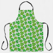Tablier Fête de la Shamrock verte Lucky St Patrick (Recto)