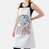 Tablier Fête de l'Indépendance Aigle américain (Insitu)