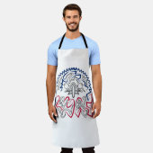 Tablier Fête de l'Indépendance Aigle américain (Porté)