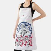 Tablier Fête de l'Indépendance Étoiles d'aigle américain (Insitu)