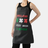 Tablier Fête de l'irlande de trèfle chic irlandais st.patr (Insitu)
