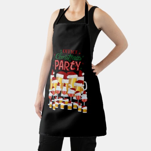 Tablier Fête de Noël au bureau (Insitu)