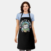 Tablier Fête de Noël avec Purr-ty Time Cat (Porté)