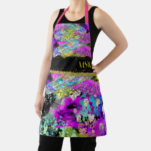 Tablier Fête de nuit ou salon Glam Apron