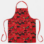 Tablier Fête de Poinsettia (Recto)