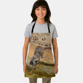 Tablier **"Fête de Pondside : Un Otter et son Catch"** (Insitu)