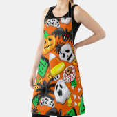 Tablier Fête des Candies Éffrayantes d'Halloween (Insitu)