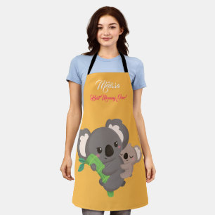Tablier Fête des Mères Cute Koalas.