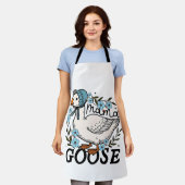 Tablier Fête des mères de Mama Goose Silly Goose (Porté)