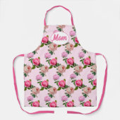 Tablier Fête des mères de maman rose (Recto)