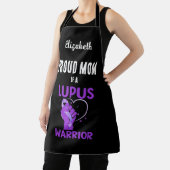 Tablier Fête des mères LUPUS WARRIOR Fier maman (Insitu)
