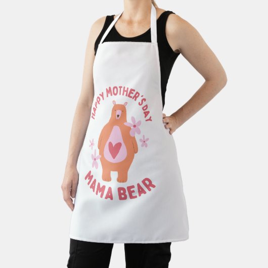 Tablier Fête des Mères Mama Bear Apron (Insitu)