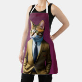 TABLIER FÊTE DES PÈRES CHAT PERSONNE PAPA MENS CUISINE APR (Insitu)