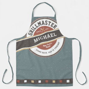 Tablier fête des pères Grillmaster Funny Apron