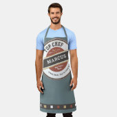 Tablier Fête des pères Grillmaster Top Chef Funny Apron (Porté)