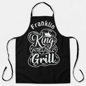 Tablier Fête des pères humoristique personnalisée Chef bar (Recto)