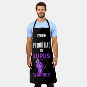 Tablier Fête des pères LUPUS WARRIOR Fier Papa