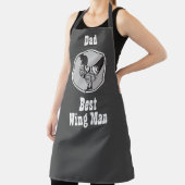 Tablier Fête des pères, papa Boeuf de la meilleure aile (Insitu)