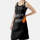 Tablier Fête des pères personnalisée Ultimate BBQ Grill Ca (Insitu)