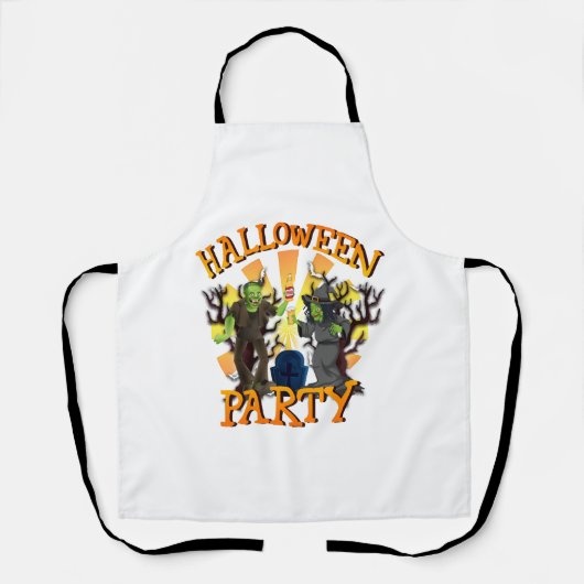 Tablier Fête d'Halloween (Recto)