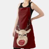 Tablier Fête Éperche / Reindeer Boy and Girl Christmas (Insitu)