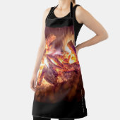 Tablier Feu, (Insitu)