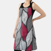 Tablier Feuille coloré stylisé motif sans soudure (Insitu)