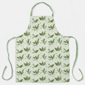 Tablier Feuille de banane avec triangles (Recto)