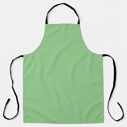 Tablier Feuille de gomme, Feuille pâle, Vert pixie, (Recto)