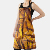 Tablier Feuille de palme tropicale motif (Insitu)