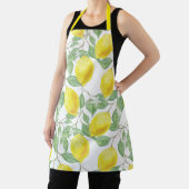Tablier feuille-vert-jaune-citron-fruit (Insitu)