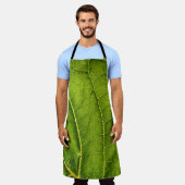 Tablier Feuille verte (Porté)