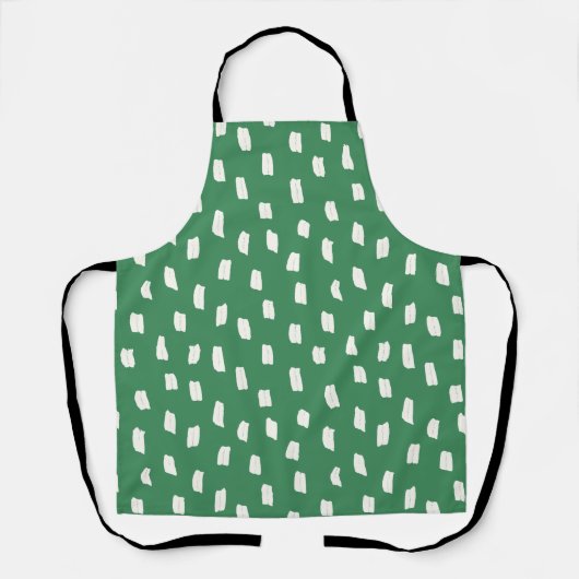 Tablier Feuille Verte Marque Libre (Recto)