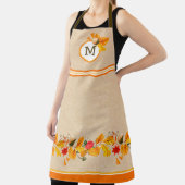 Tablier Feuilles automnales monogrammes (Insitu)