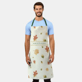 Tablier Feuilles automne élégantes (Porté)