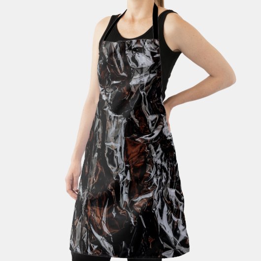 Tablier feuilles Brown et blancs séchés (Insitu)