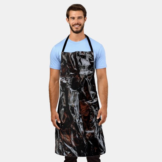 Tablier feuilles Brown et blancs séchés (Porté)