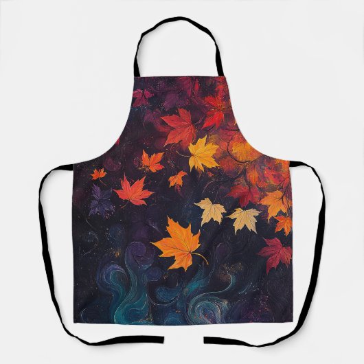 Tablier Feuilles d'automne (Recto)