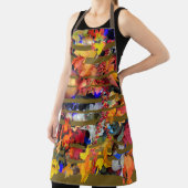 Tablier Feuilles d'automne, Americana & couleur vive éclat (Insitu)