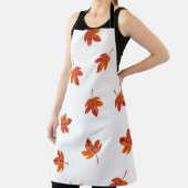 Tablier Feuilles d'automne aquarelle main tirée (Insitu)