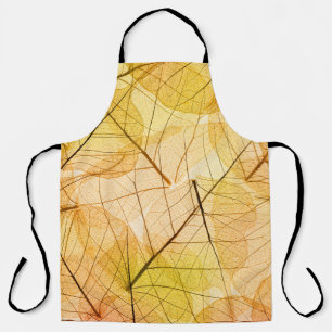 Tablier Feuilles d'automne Arrière - plan jaune et orange