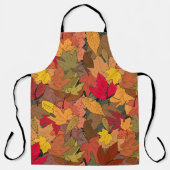 Tablier Feuilles d'automne colorées (Recto)
