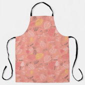 Tablier Feuilles d'automne Motif 5 (Recto)