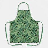 Tablier Feuilles de bananes tropicales vertes (Recto)