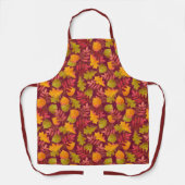 Tablier Feuilles de Couleurs d'Automne (Recto)