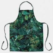 Tablier Feuilles de la forêt tropicale tropicale (Recto)