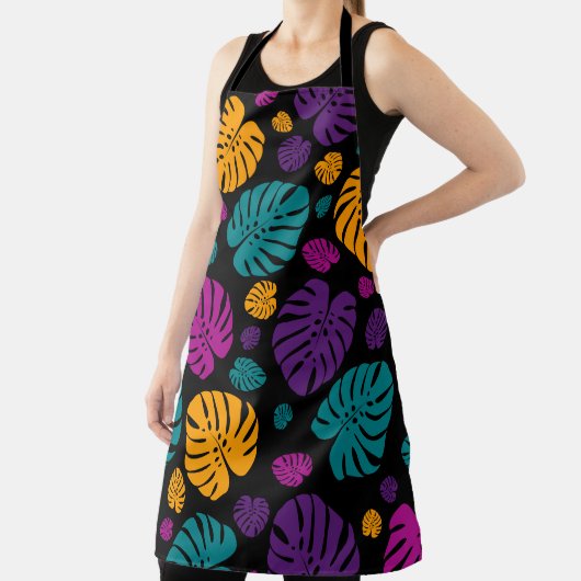 Tablier Feuilles de palmiers colorés (Insitu)