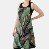 Tablier Feuilles de palmiers tropicaux, illustration 3D de (Insitu)